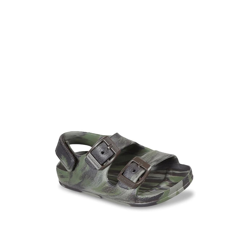 SKECHERS FOAMIES LILCALI BLAST PARTY COLORS SANDAL